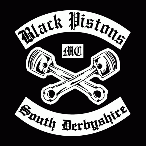 South Derbyshire chapter Black Pistons MC colours