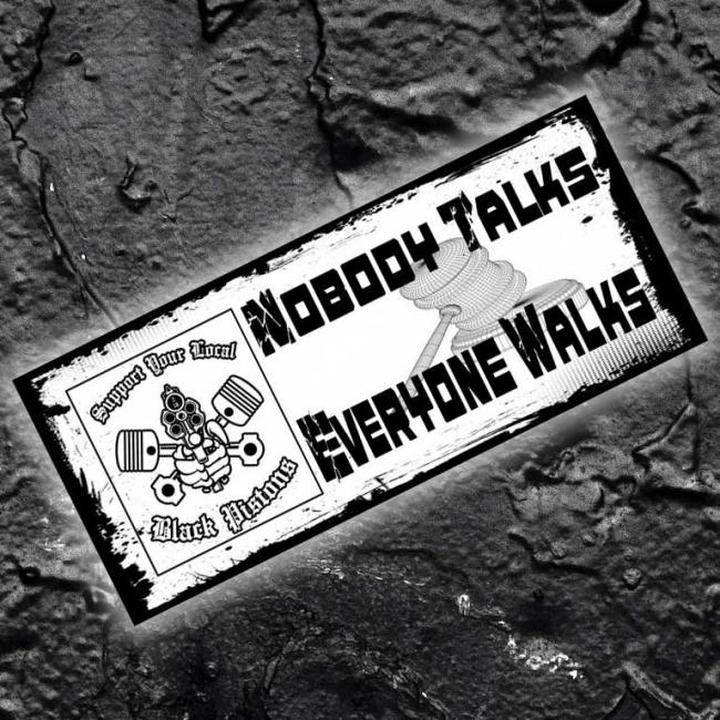 Nobody Talks (public) sticker